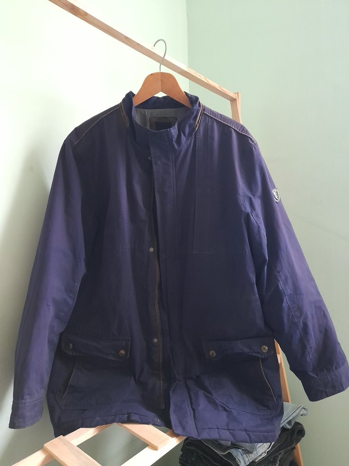 Erkek Denim Kemerli Ceket - Görsel 2