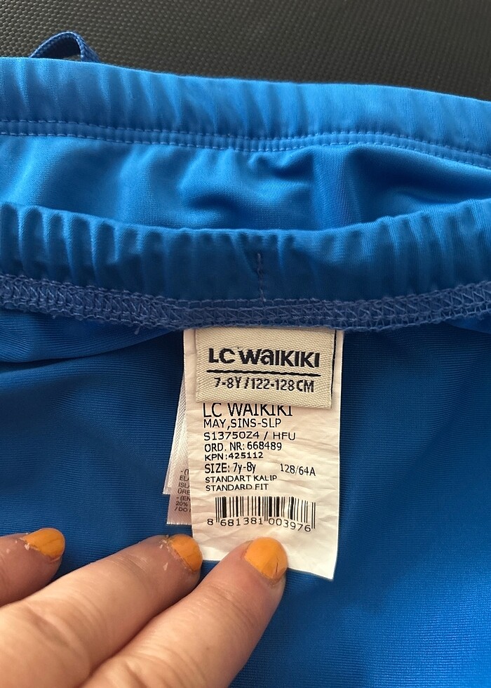 LCW waikiki 7-8 yaş erkek çocuk mayo - Görsel 4