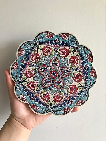 NİHALE Çini Desenli Kaydırmaz Tabanlı