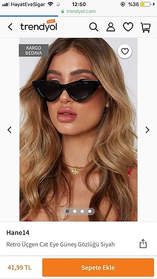 Vogue Eyewear Cat Eye gözlük