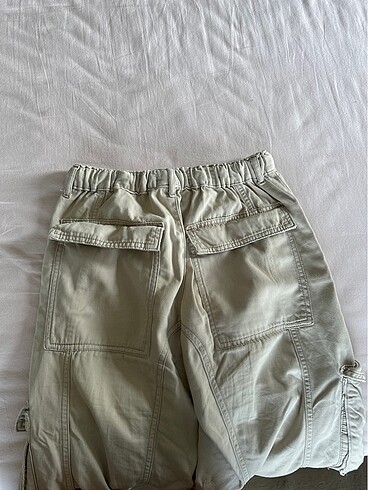 s Beden ten rengi Renk Bej pull&bear bol cepli kargo pantolon