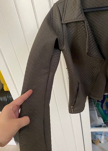 Kahverengi  Kadın Ceket - Görsel 4