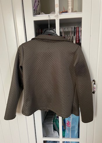 Kahverengi  Kadın Ceket - Görsel 9