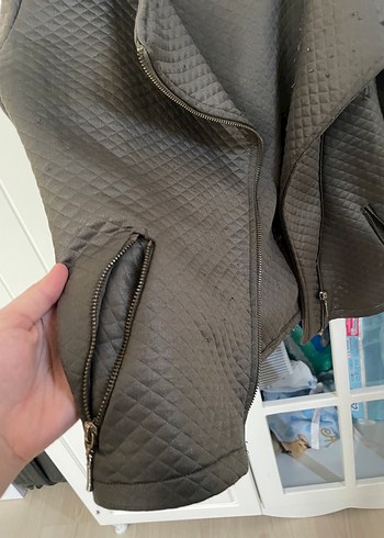 Kahverengi  Kadın Ceket - Görsel 3