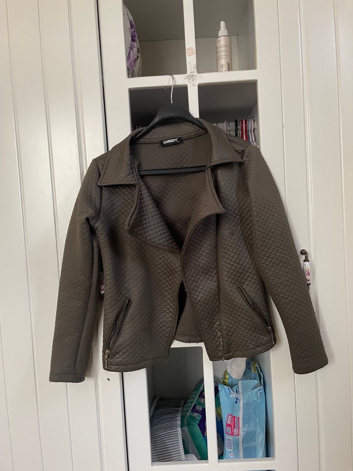 Kahverengi  Kadın Ceket - Görsel 2