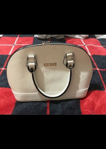 GUESS Beyaz Deri Kadın El Çantası - Görsel 2