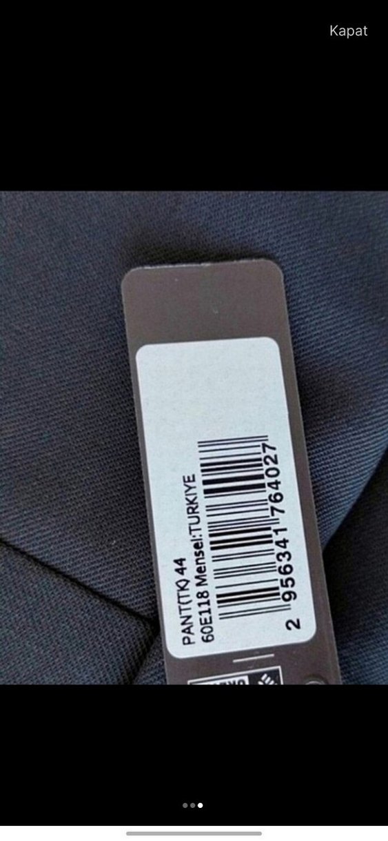 Gri Regular Fit Erkek Kumaş Pantolon - Görsel 3