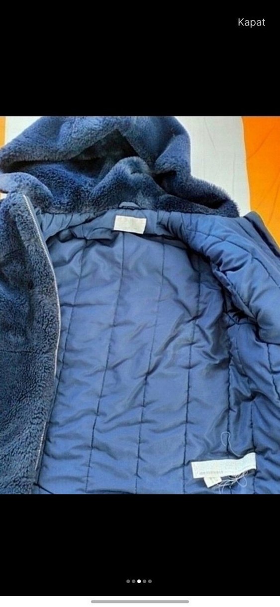 Kapüşonlu Kürklü  Kaban - Görsel 3