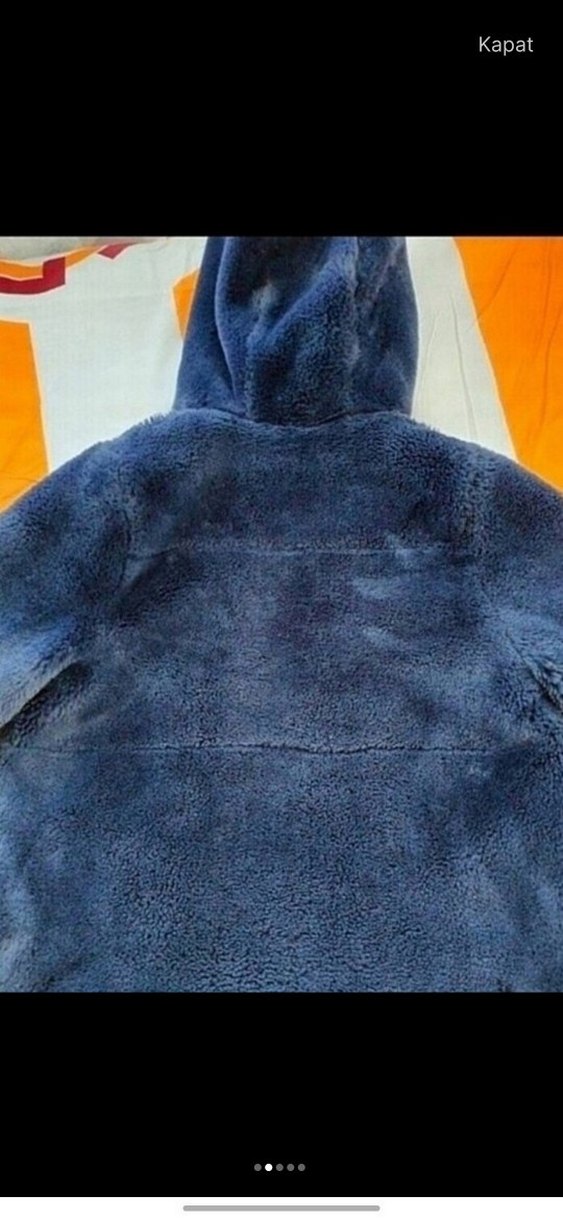 Kapüşonlu Kürklü  Kaban - Görsel 2