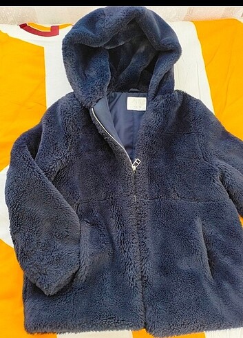 Orjinal Zara tamamı peluş mont 