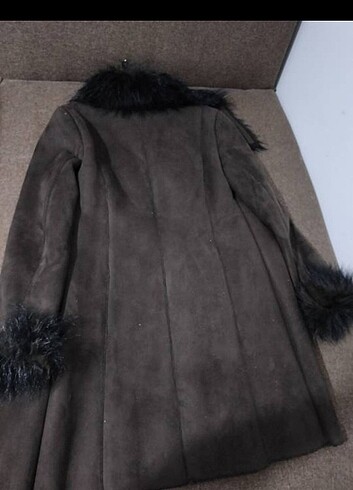 Orjinal zara içi kürklü mont - Görsel 3