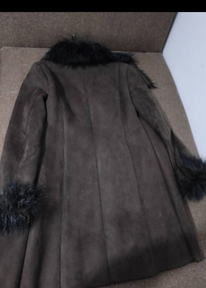 Orjinal zara içi kürklü mont  - Görsel 3