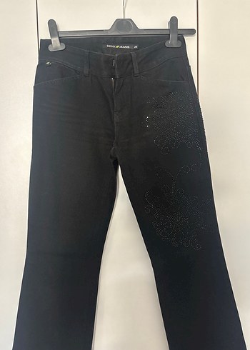 s Beden siyah Renk DKNY jean pantolon