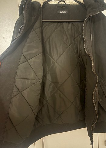 Siyah Kapüşonlu Fermuarlı Erkek Sweatshirt - Görsel 2