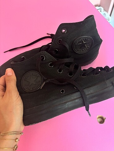 39 Beden siyah Renk Converse
