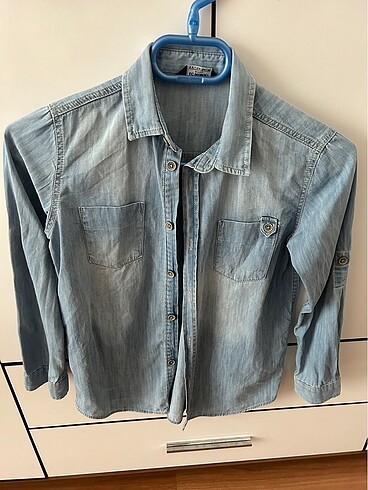 Lcw erkek çocuk denim gömlek