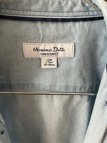 Massimo Dutti Massimo dutti erkek çocuk denim gömlek