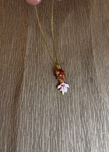 Diğer Balık Detaylı Bohem Midi Kolye