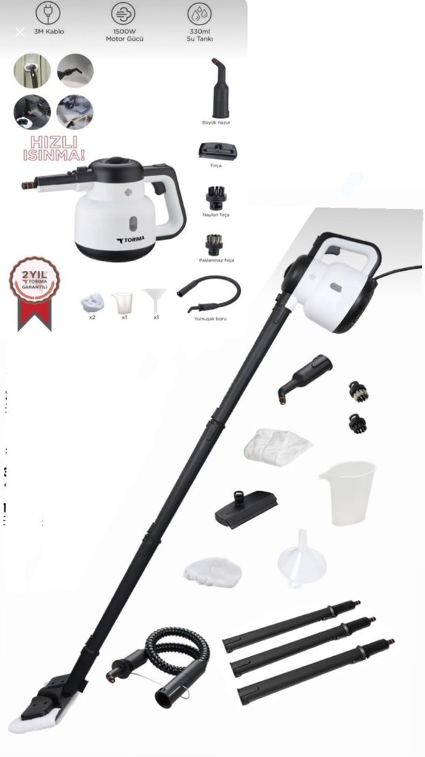 Torima Buharlı Temizlik Makinası - Görsel 2