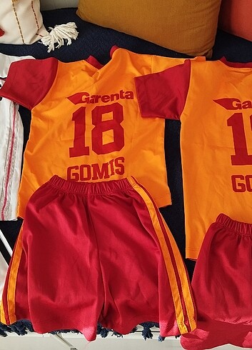 5 Yaş Beden Takım formaları (Galatasaray, Fenerbahçe)