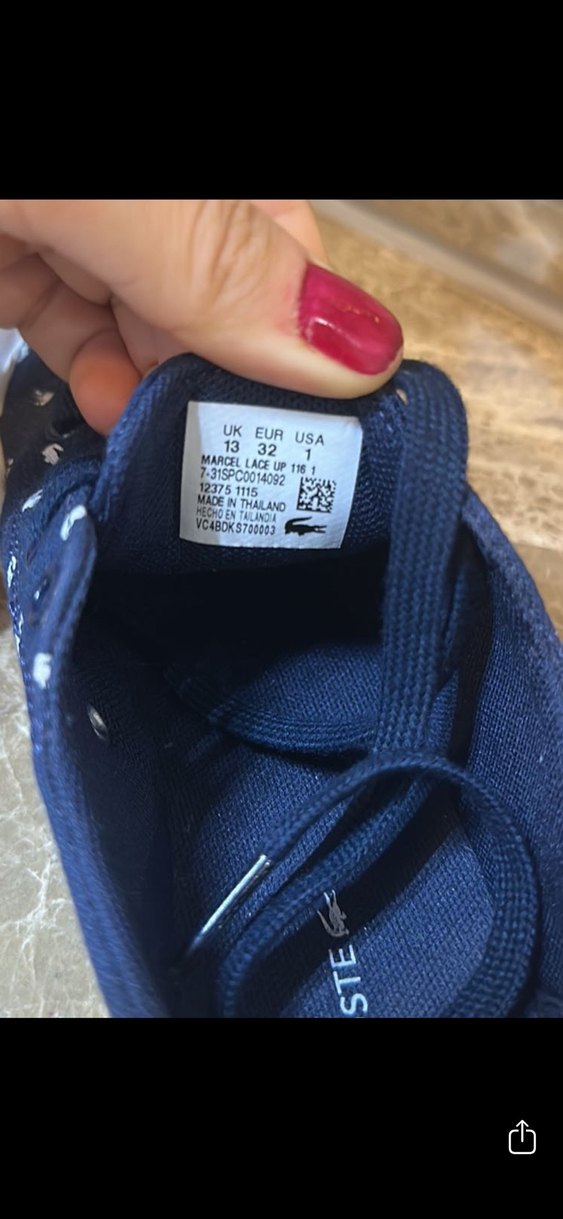 Lacoste çocuk sneakers - Görsel 4