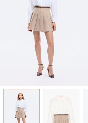 Gömlekli elbise - Görsel 2