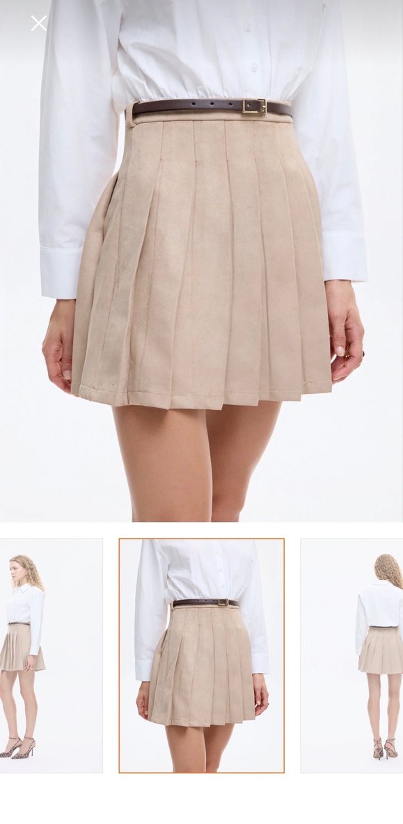 Gömlekli elbise - Görsel 3