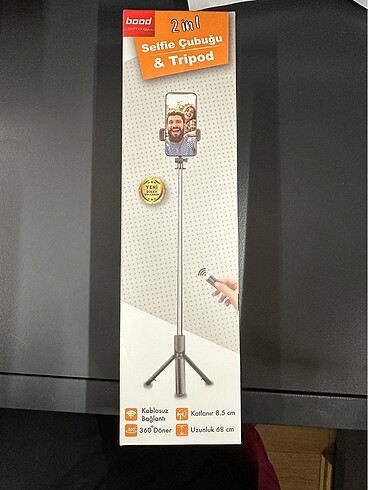Tripod Bluetooth Kumandalı