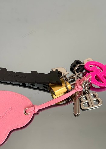 Balenciaga charm çanta charmı anahtarlık aksesuar - Görsel 2