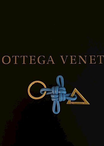 Bottega veneta mavi charm çanta anahtarlık - Görsel 5