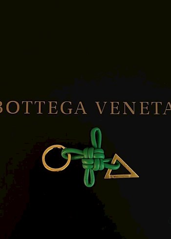 Bottega veneta mavi charm çanta anahtarlık - Görsel 6