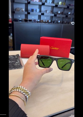 Cartier güneş gözlüğü gözlük yeni etiketli - Görsel 5