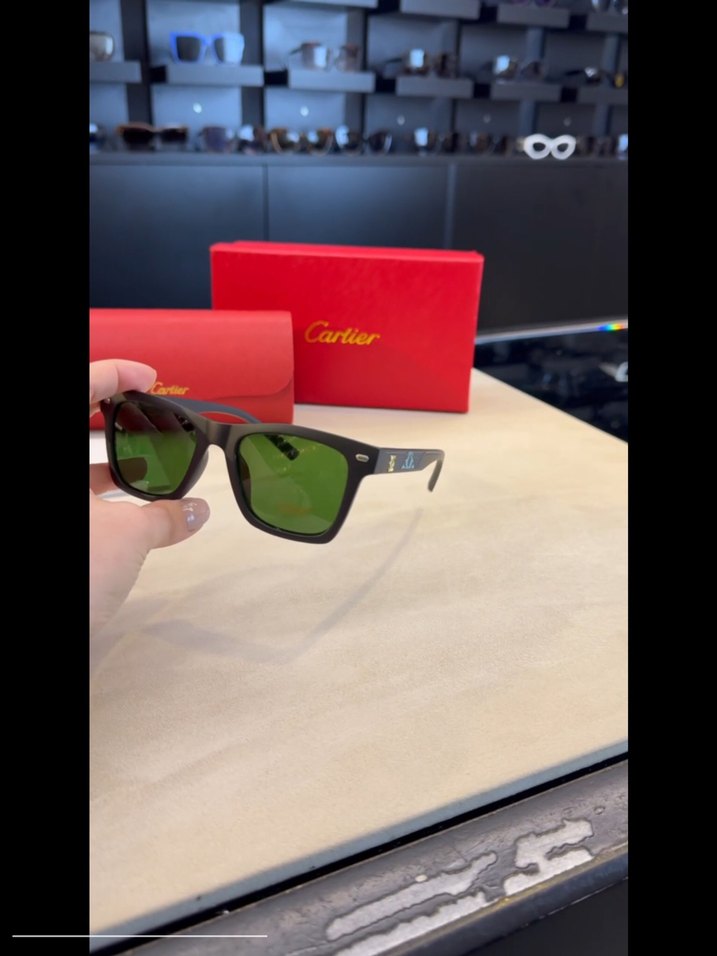 Cartier güneş gözlüğü gözlük yeni etiketli - Görsel 4