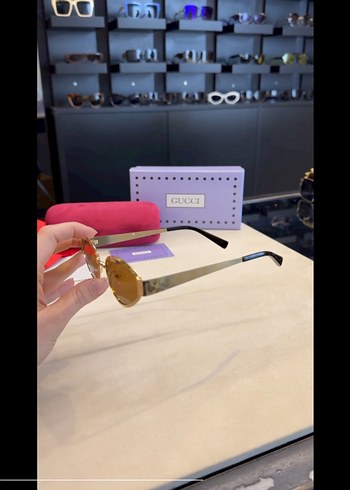 Gucci kahve gözlük - Görsel 2