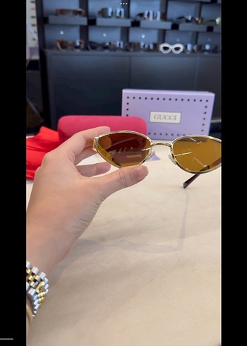 Gucci kahve gözlük - Görsel 4