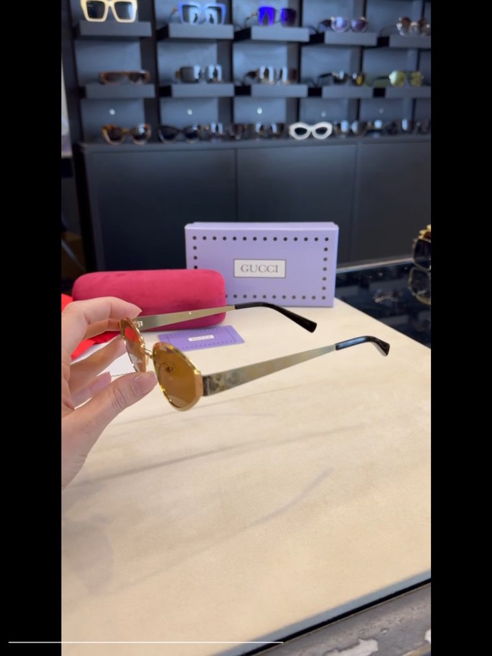 Gucci kahve gözlük - Görsel 2