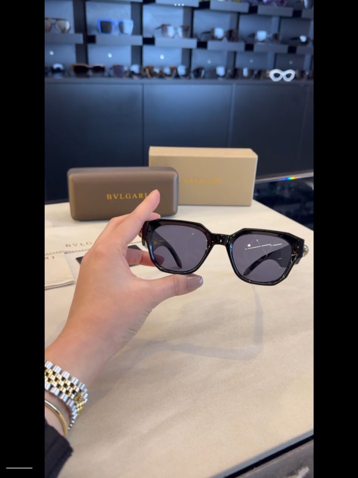 Bvlgari Siyah Güneş Gözlüğü - Görsel 4