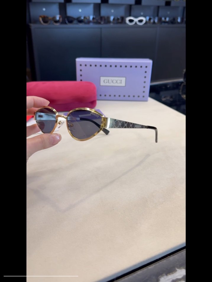 Gucci güneş gözlüğü ithal premium sıfır - Görsel 4