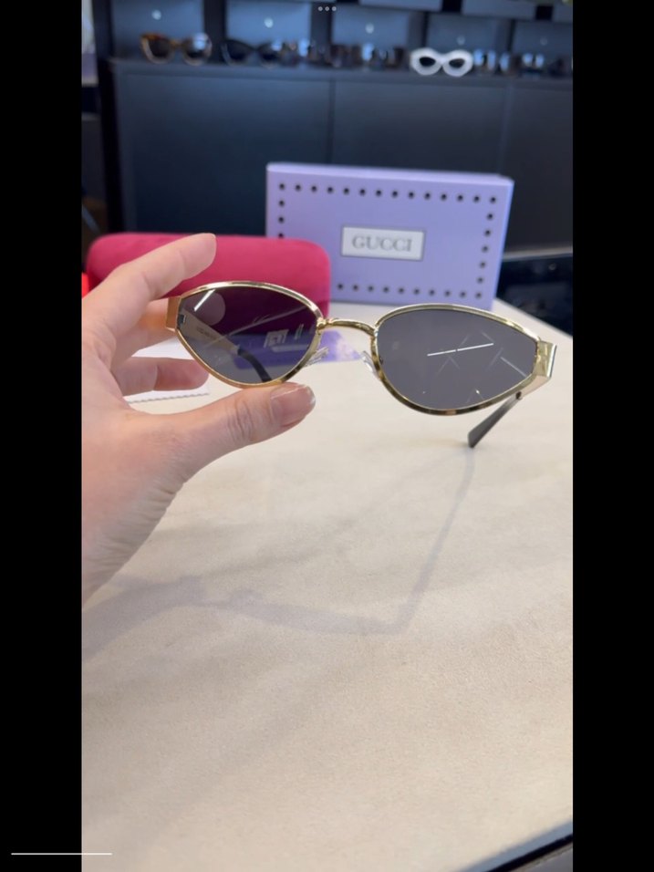 Gucci güneş gözlüğü ithal premium sıfır - Görsel 2