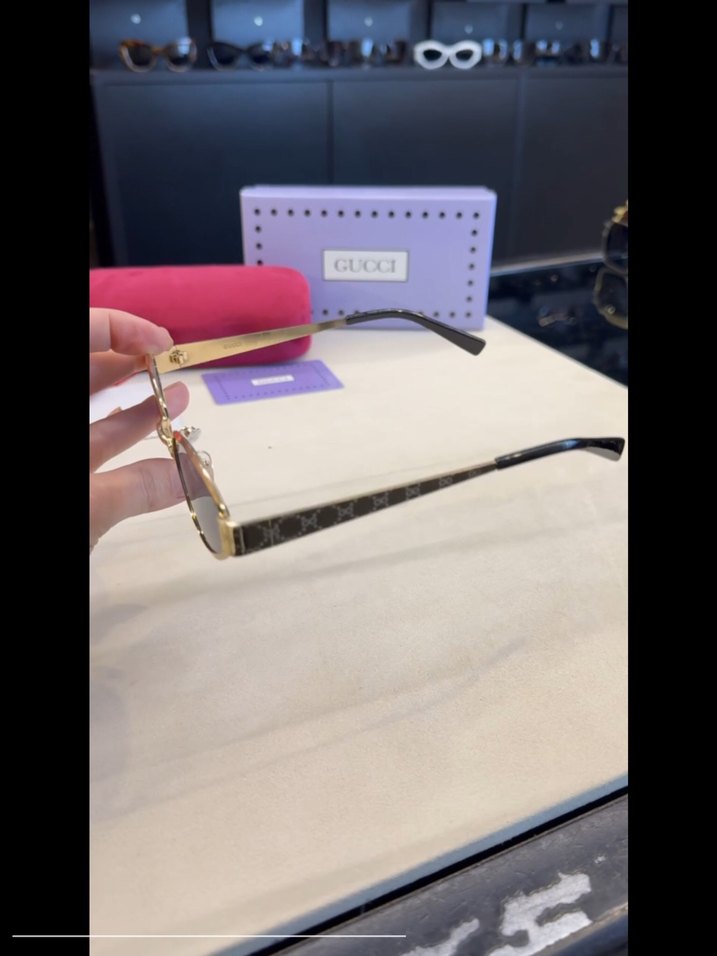 Gucci güneş gözlüğü ithal premium sıfır - Görsel 3