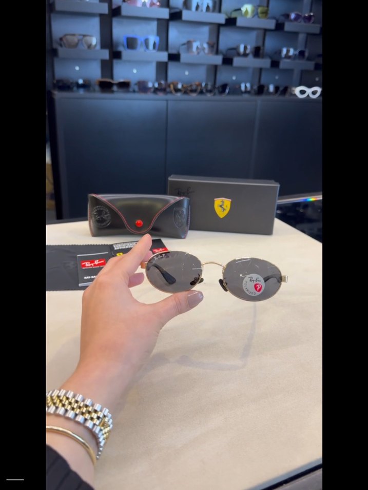 Ray-Ban Siyah Güneş Gözlüğü - Görsel 3