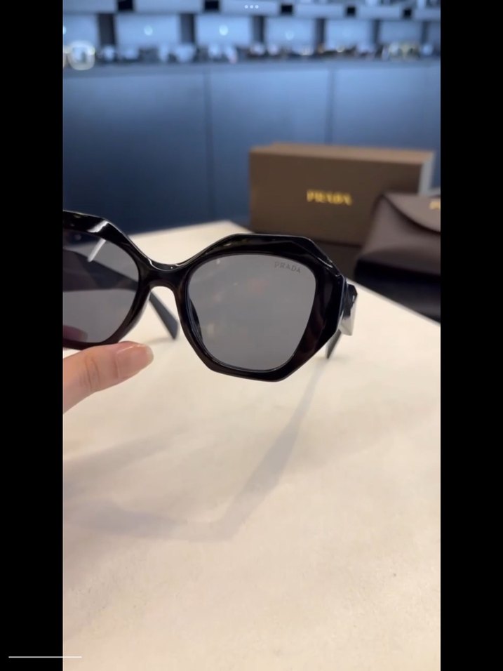 Prada güneş gözlüğü gözlük - Görsel 2