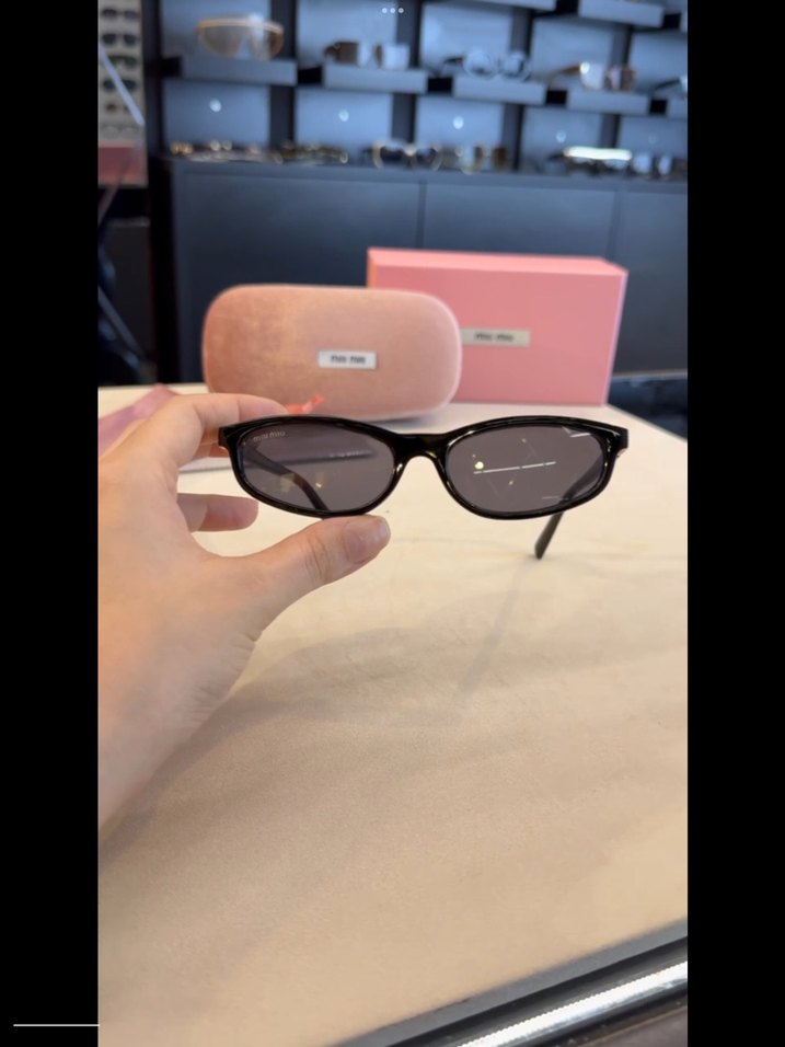 Miu miu güneş gözlüğü gözlük - Görsel 2