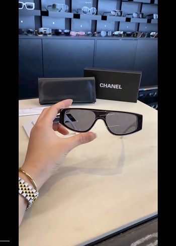 Chanel Siyah Kadın Güneş Gözlüğü - Görsel 5