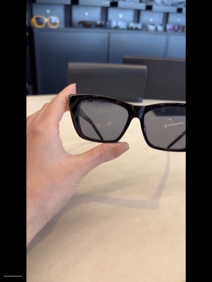 Saint laurent güneş gözlüğü gözlük - Görsel 5