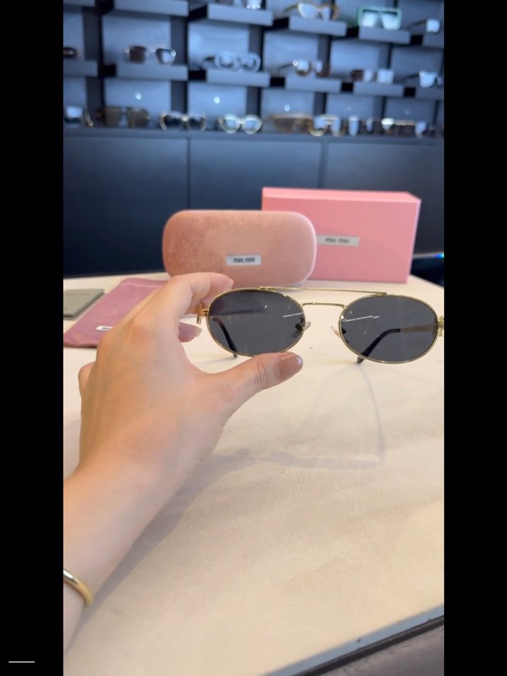 Miu miu güneş gözlüğü gözlük - Görsel 2