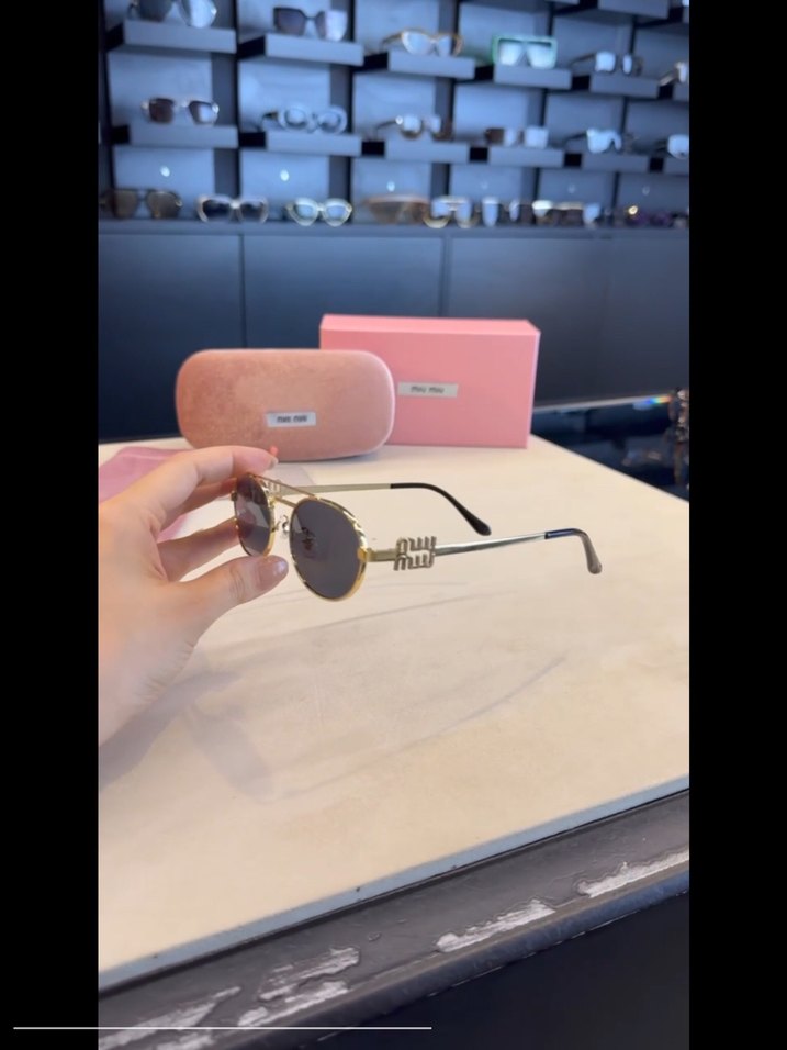 Miu miu güneş gözlüğü gözlük - Görsel 4