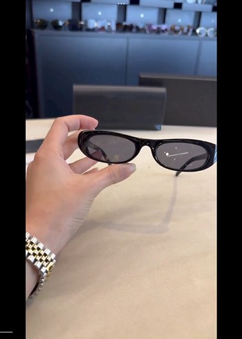 Saint Laurent Saint laurent gözlük Kadın Siyah Minimalist Gözlük