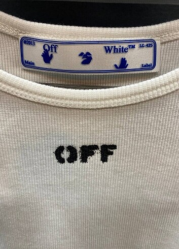 Off-White off white crop top bluz