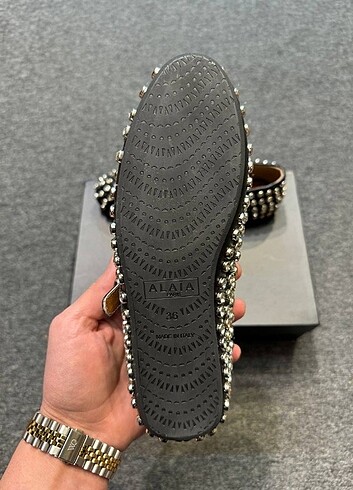 36 Beden siyah Renk alaia kadın babet ayakkabı